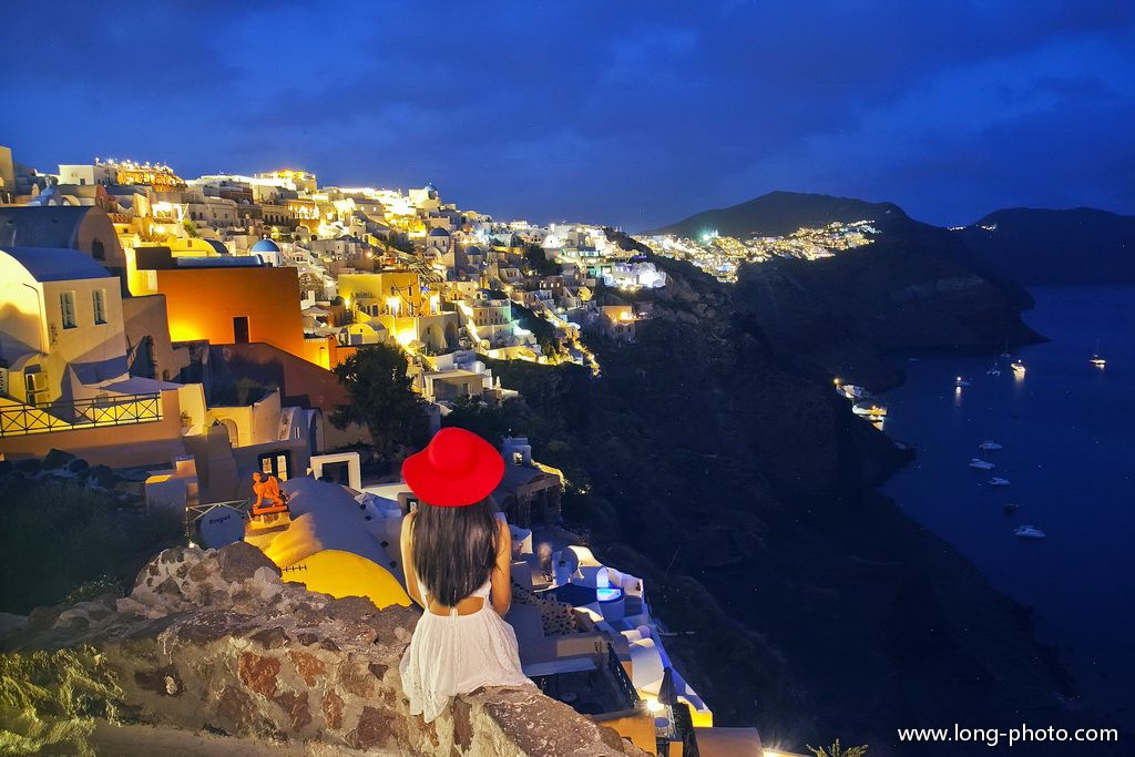 世界另一端的藍(lán)與白——希臘