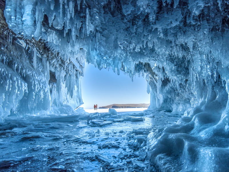2025.2.21 藍(lán)冰世界：貝加爾湖藍(lán)冰、冰裂和冰泡泡、霧凇冬景攝影團(tuán)